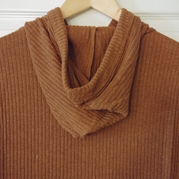 🛍Last 1! Pumpkin Soft Hoodie Sweater Dress - Picture 5 of 5